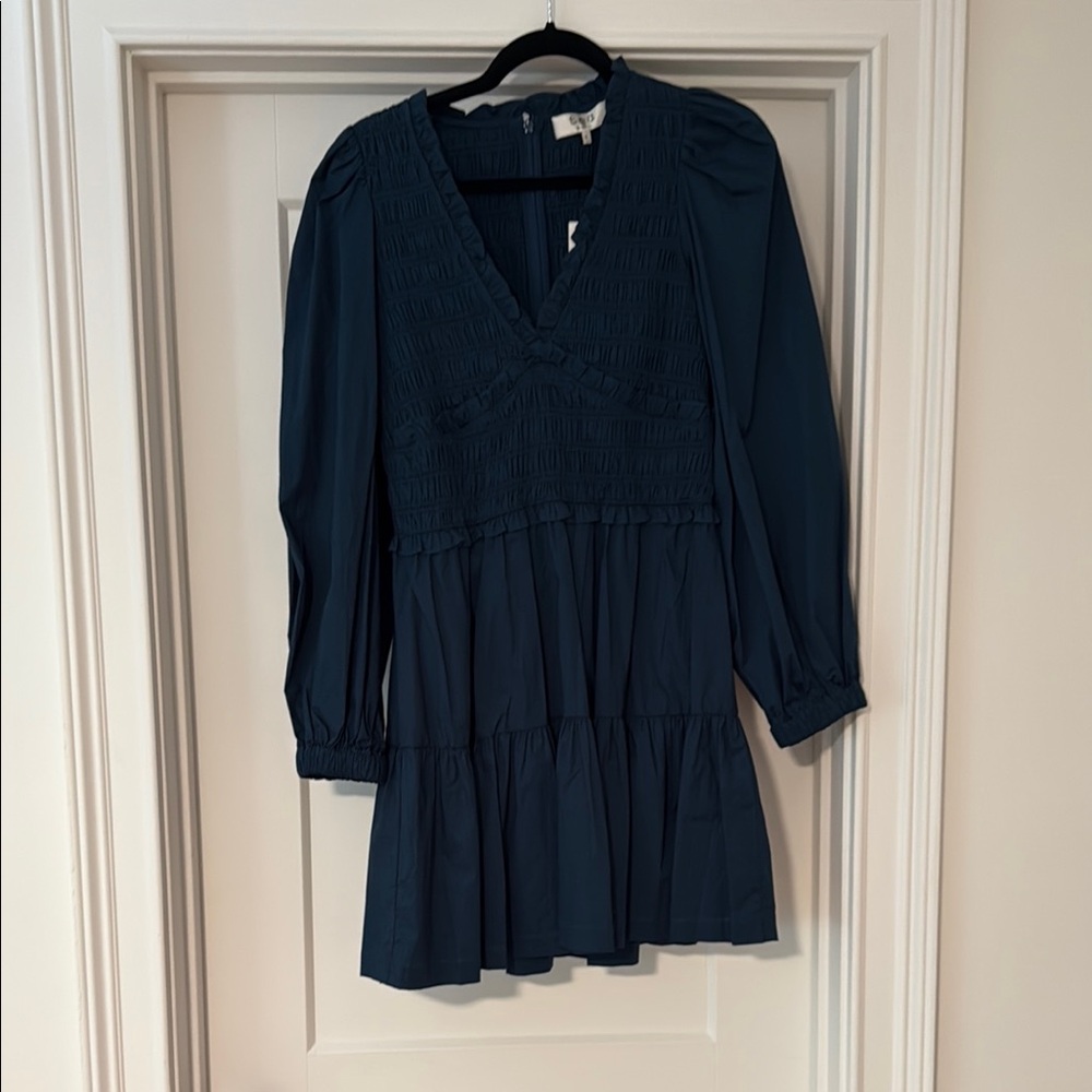 Sea New York Smocked Mini Dress